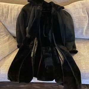 Henri Bendel fox fur coat